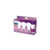 Pack 3 Bombilla LED Philips E27 A60  13W 1521Lm 2700K [PH-929001234535