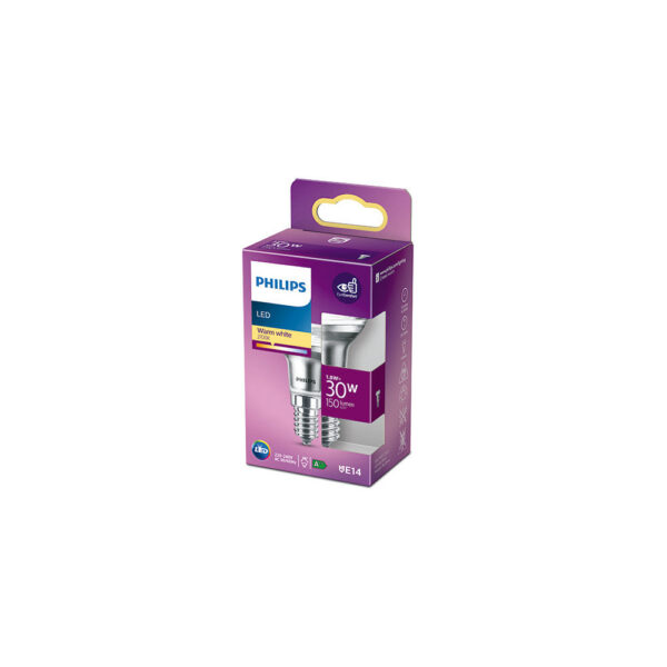 Bombilla LED Philips E14 R39  1.8W 190Lm 2700K [PH-929001890955