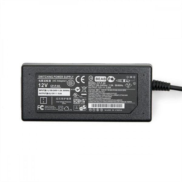 Transformador -  Fuente de Alimentación AC/DC -  Convertidor AC/DC 230 VAC/12VDC -  60W IP20 [PL21900060W]