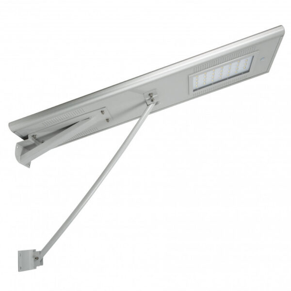 Farola LED Solar (Panel 18V-65W) 25W 2600Lm 40-50 H - Blanco Natural