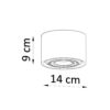 Lámpara de Techo "Basic" [SOL-SL.0881]