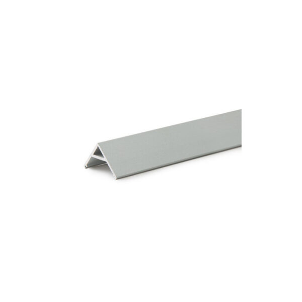 Perfíl Aluminio para Tira LED Instalación Esquinas - Difusor Opal x 1M