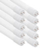 Pack 10 Tubos LED T8 18W 2520Lm 6000ºK Vidrio 120Cm 40.000H [TC-T8-18WC-CW-PK10-AP]