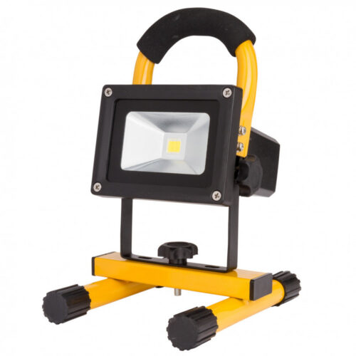 Foco Proyector LED 10W 1.000Lm 6000ºK IP65 Batería Recargable 50.000H [UPL-FL10W]