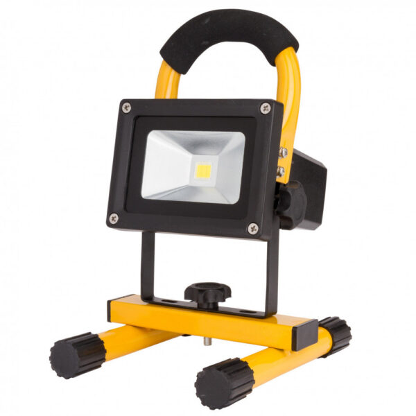 Foco Proyector LED 10W 1.000Lm 6000ºK IP65 Batería Recargable 50.000H [UPL-FL10W]
