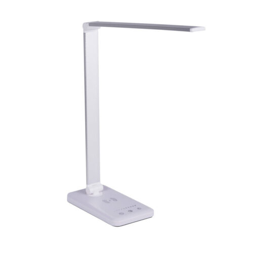 Lámpara de Mesa LED con Cargador Teléfono Inalámbrico 6W 420Lm CCT (Tonalidad Luz Regulable)
