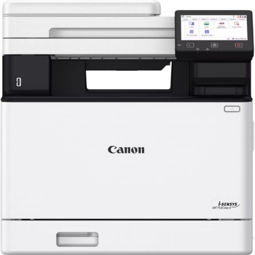 Multifunción Láser Color Canon i-SENSYS MF754Cdw II WiFi/ Fax/ Dúplex/ Blanca