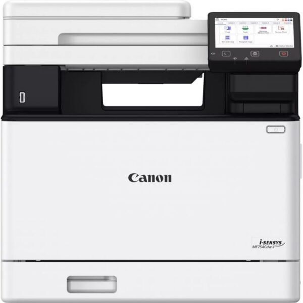 Multifunción Láser Color Canon i-SENSYS MF754Cdw II WiFi/ Fax/ Dúplex/ Blanca