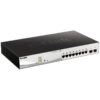 Switch Gestionable D-Link DGS-1210-10MP 10 Puertos/ RJ-45 10/100/1000/ PoE/ SFP