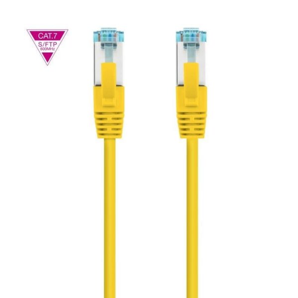 Cable de Red RJ45 SFTP Nanocable 10.20.1701-Y Cat.7/ 1m/ Amarillo