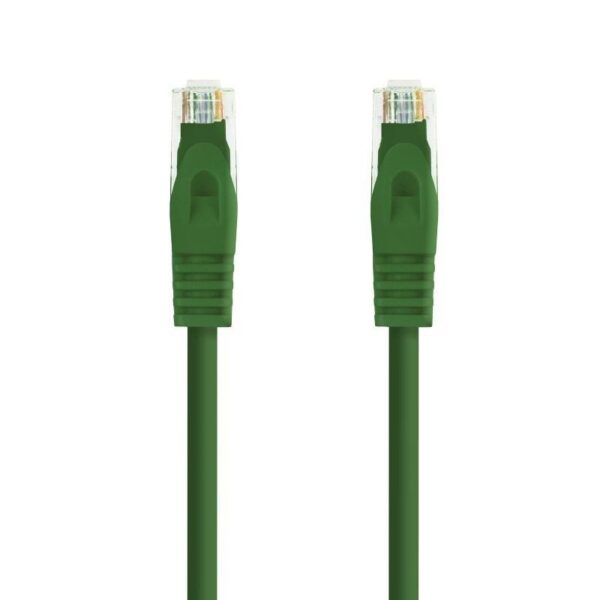 Cable de Red RJ45 UTP Nanocable 10.20.1800-L25-GR Cat.6A/ LSZH/ 25cm/ Verde
