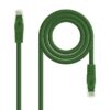 Cable de Red RJ45 UTP Nanocable 10.20.1800-L25-GR Cat.6A/ LSZH/ 25cm/ Verde