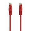 Cable de Red RJ45 UTP Nanocable 10.20.1800-L25-R Cat.6A/ LSZH/ 25cm/ Rojo