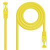 Cable de Red RJ45 SFTP Nanocable 10.20.1900-L25-Y Cat.6A/ LSZH/ 25cm/ Amarillo