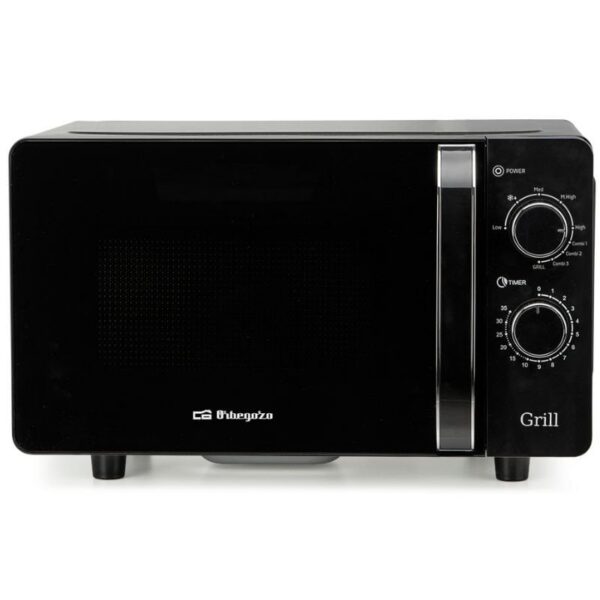 art_orb-pae-mic20mig20207120ce_1 Microondas Orbegozo MIG 2071 CE/ 700W/ Capacidad 20L/ Función Grill/ Negro