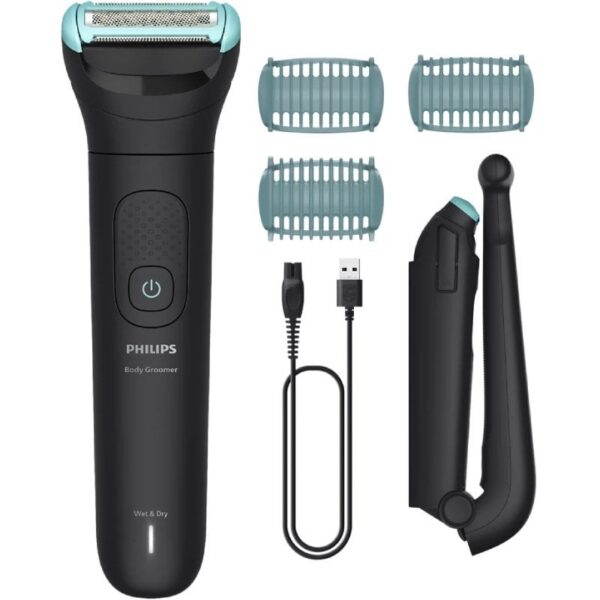 art_phpae-cor20bg54752015_1 Cortabarbas Philips Beardtrimmer series 5000 BG5475/15/ con Batería/ 4 Accesorios
