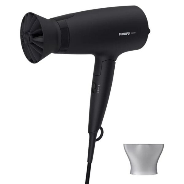 art_phpae-sec20s300020bhd3082010_1 Secador Philips 3000 series BHD308/10/ 1600W/ Negro/ 2 Accesorios