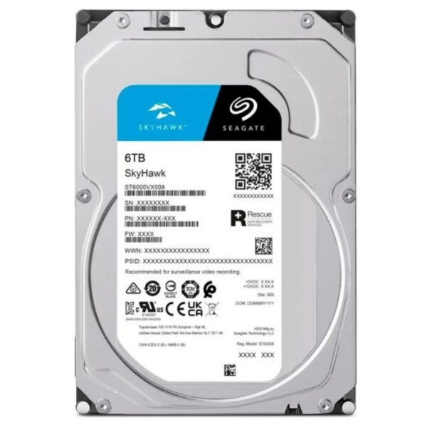 art_sea-hdd20skyhawk206tb_2 Disco Duro Seagate SkyHawk 6TB/ 3.5"/ SATA III/ 256MB