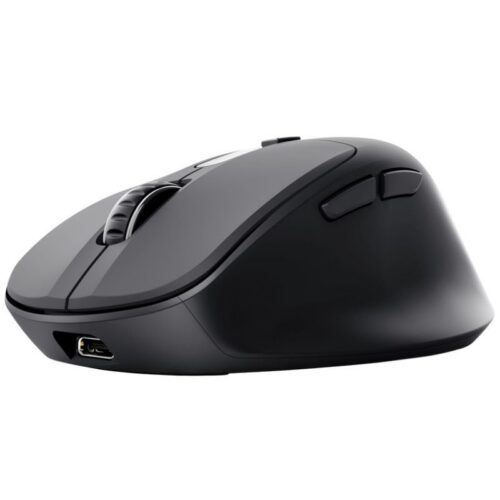 art_tru-mou20zevo20bk_1 Ratón Ergonómico Inalámbrico Trust Zevo 25991/ Batería recargable/ Hasta 4000 DPI/ Negro