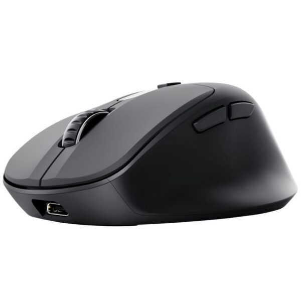 art_tru-mou20zevo20bk_1 Ratón Ergonómico Inalámbrico Trust Zevo 25991/ Batería recargable/ Hasta 4000 DPI/ Negro
