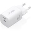art_ais-carga20a110-1029_2 Cargador de Pared GaN Aisens A110-1029/ 2xUSB Tipo-C/ 65W/ Blanco