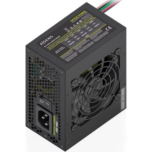 Fuente de Alimentación SFX Aisens ASPC-500SFX-SEOBK/ 500W/ Ventilador 8cm