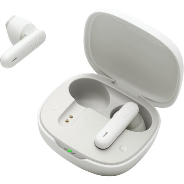 Auriculares Bluetooth JBL Wave Flex 2 con estuche de carga/ Autonomía 10h/ Blancos