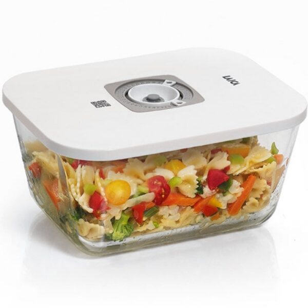 art_lai-pae-env20tupper20vt33070_2 Recipiente de Cristal Laica VT33070/ con Funcion al Vacio/ Capacidad 2.7L