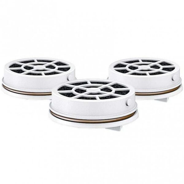 Filtro de Carbón FAST DISK Laica FD03A/ Pack de 3 Unidades/ Compatibilidad Flown go