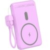art_leo-bat20pb20inal202020500020pur_2 Powerbank 5000mAh Leotec LEPOWW20W5P/ 20W/ Wireless/ Púrpura/ Incluye Cable USB Tipo-C
