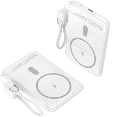 art_leo-bat20pb20inal202020500020wh_1 Powerbank 5000mAh Leotec LEPOWW20W5W/ 20W/ Wireless/ Blanca/ Incluye Cable USB Tipo-C