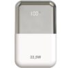 art_leo-bat20powbnk2022205201000020wh_1 Powerbank 10000mAh Leotec LEPOW22W10WS/ 22.5W/ Blanco y Plata/ Incluye Cable USB Tipo-C