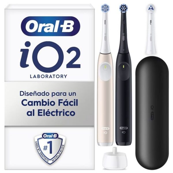 art_orab-pae20cep20io20220lab20bk20pk_2 Cepillo Dental Oral-B iO 2 Laboratory/ Incluye Funda + Recambio