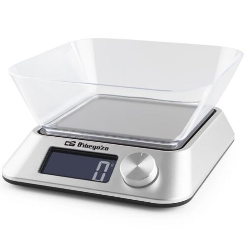 art_orb-pae-bas20pc20103020a_1 Báscula de Cocina Electrónica Orbegozo PC 1030 A/ hasta 5kg/ Plata