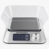 Báscula de Cocina Electrónica Orbegozo PC 1030 A/ hasta 5kg/ Plata