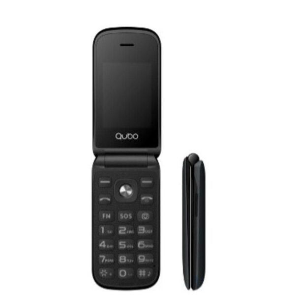 art_qub-tel20x-209bkmkii_2 Teléfono Móvil Qubo X-209BKMKII para Personas Mayores/ Negro