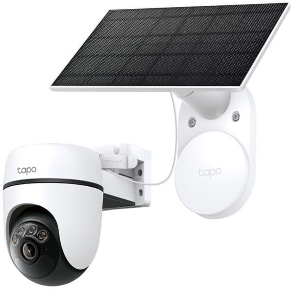 Cámara de Videovigilancia TP-Link TC90 KIT/ Visión Nocturna/ Control desde APP/ Incluye Panel Solar