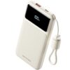 art_ven-bat20xgyw0-39-ty_1 Powerbank 10000mAh Vention XGYW0-39-TY/ 22.5W/ Blanca/ Incluye Cable USB Tipo-C