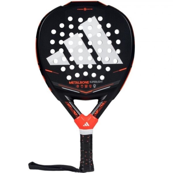 art_adi-pala20pad20mtlb20sulg2026_1 Pala de Pádel Adidas Metalbone Superlight 2026/ Negra y Naranja