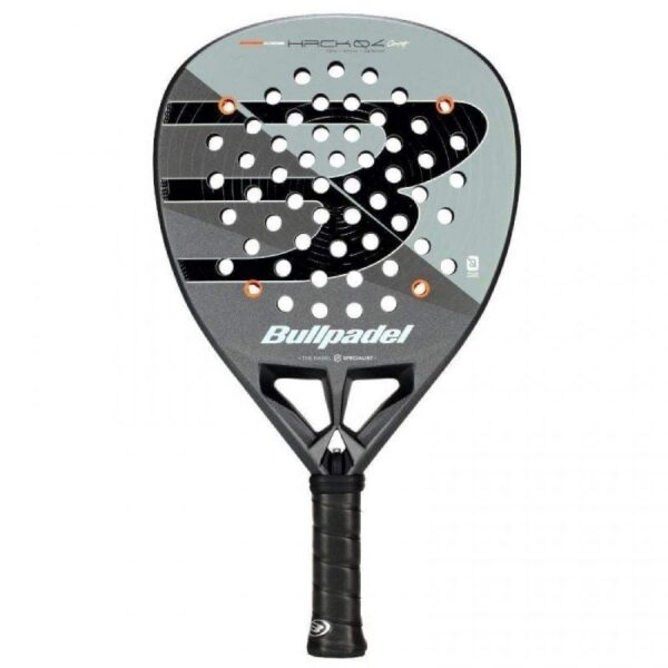 art_bup-pala20pad20hack200420com2026_1 Pala de Pádel Bullpadel Hack 04 Comfort 2026 (Paquito Navarro)/ Gris