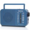art_dae-radio20dw1120_2 Radio Portátil Daewoo DW1120/ con Cable/ a Pilas/ Azul