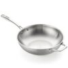 Sartén Monix Wok Planet Inox M212028/ Ø28cm/ Aluminio fundido/ Apta para Inducción