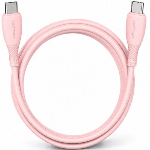 art_ven-cab20trvph_1 Cable USB 2.0 Tipo-C Vention TRVPH/ USB Tipo-C Macho - USB Tipo-C Macho/ Hasta 60W/ 480Mbps/ 2m/ Rosa