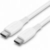 art_ven-cab20trvwh_2 Cable USB 2.0 Tipo-C Vention TRVWH/ USB Tipo-C Macho - USB Tipo-C Macho/ Hasta 60W/ 480Mbps/ 2m/ Blanco