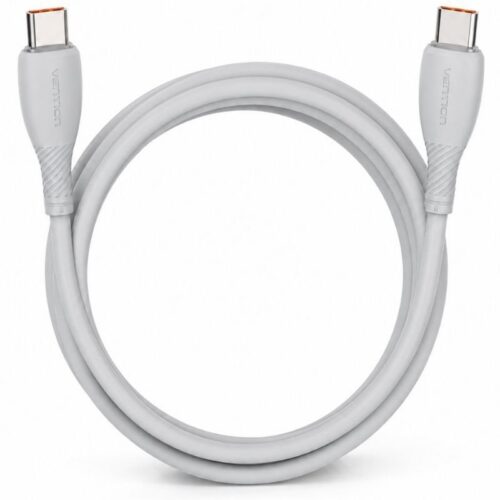 art_ven-cab20trwhh_1 Cable USB 2.0 Tipo-C Vention TRWHH/ USB Tipo-C Macho - USB Tipo-C Macho/ Hasta 100W/ 480Mbps/ 2m/ Gris