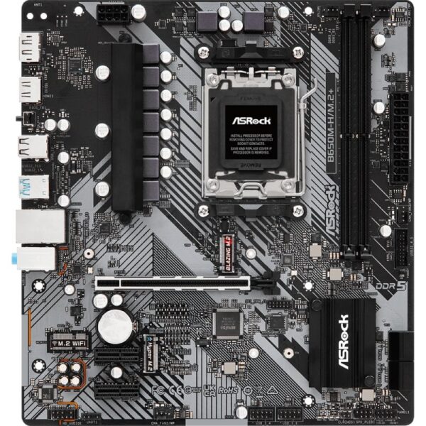 art_asr-pb20b650m-h20m220p_2-advmo-be5721304647 Placa Base Asrock B650M-H/M.2+/ DDR5/ PCIe 4.0/ Socket AM5/ Micro ATX
