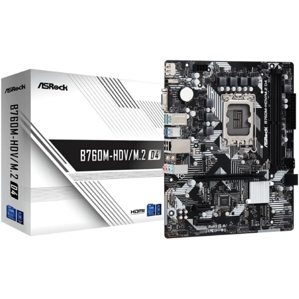 art_asr-pb20b760m-hdv20m220d4_1-advmo-412f97d5f27e Placa Base Asrock B760M-HDV M2 D4 Socket 1700/ DDR4/ PCIe 4.0/ Micro ATX