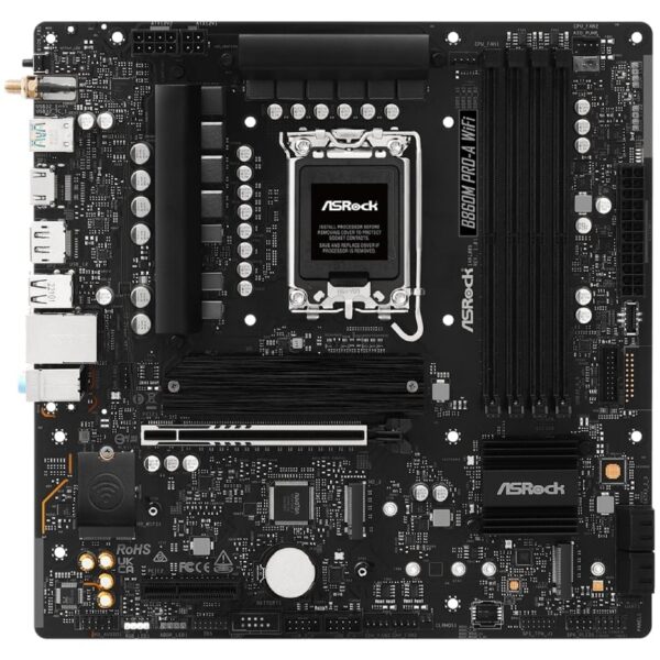 art_asr-pb20b860m20pro-a20wifi_2-advmo-e98aae5d5e4c Placa Base Asrock B860M PRO-A WIFI Socket 1851/ DDR5/ PCIe 5.0/ Micro ATX