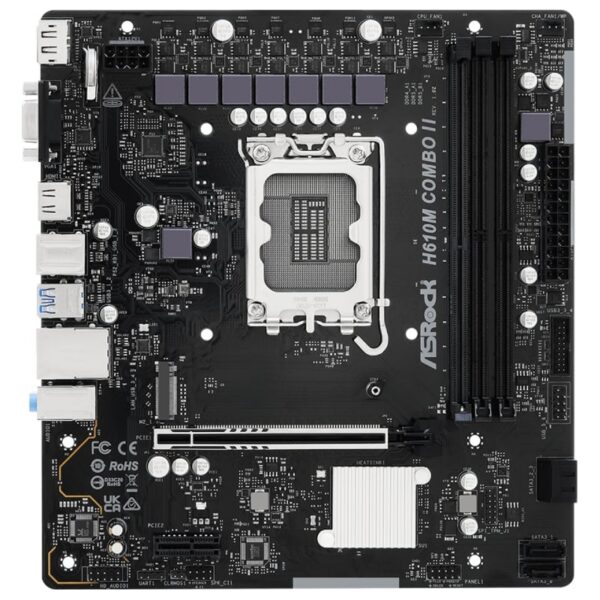 art_asr-pb20h610m20combo20ii_2-advmo-e8ad2aa2c457 Placa Base Asrock H610M COMBO II Socket 1700/ DDR4/ DDR5/ PCIe 5.0/ Micro ATX