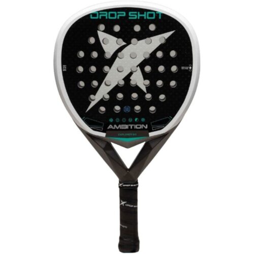 Pala de Pádel Drop Shot Explorer 9.0 2026/ Negra y Blanca